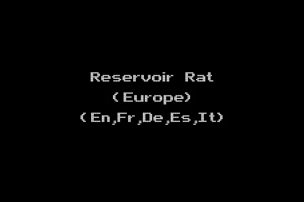 Reservoir Rat (Europe) (En,Fr,De,Es,It)