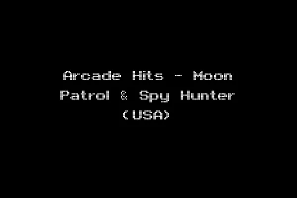 Arcade Hits - Moon Patrol & Spy Hunter (USA)