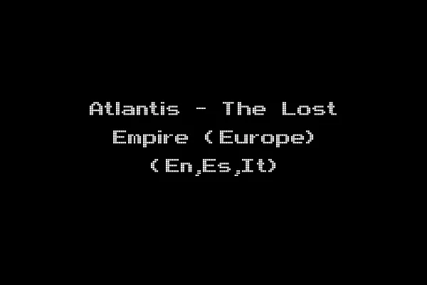Atlantis - The Lost Empire (Europe) (En,Es,It)
