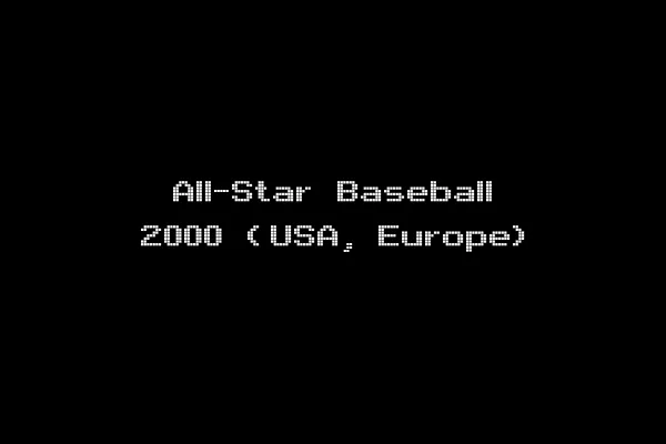 All-Star Baseball 2000 (USA, Europe)