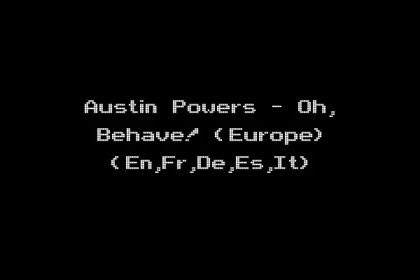 Austin Powers - Oh, Behave! (Europe) (En,Fr,De,Es,It)