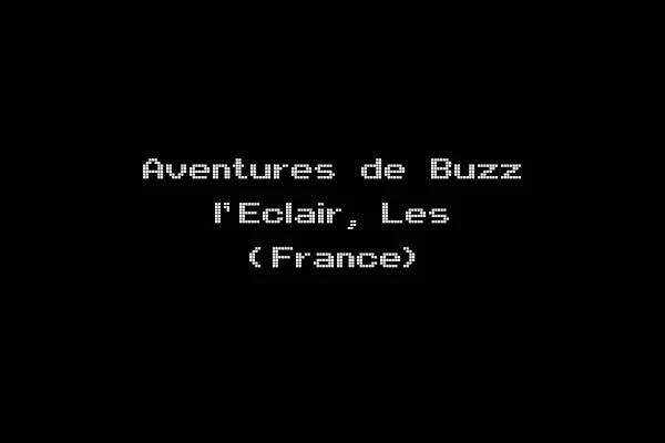 Aventures de Buzz l'Eclair, Les (France)