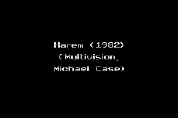 Harem (1982) (Multivision, Michael Case)