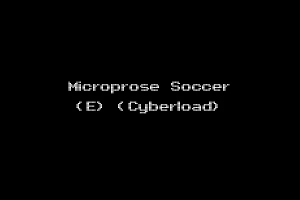 Microprose Soccer (E) (Cyberload)