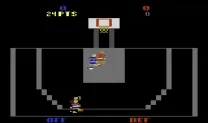 Double Dunk (Super Basketball) (1989) (Atari, Matthew L. Hubbard) (CX26159)