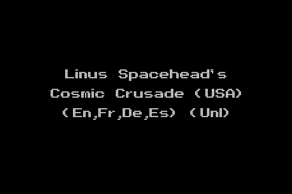 Linus Spacehead's Cosmic Crusade (USA) (En,Fr,De,Es) (Unl)