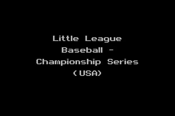 Little League Baseball - Championship Series (USA)