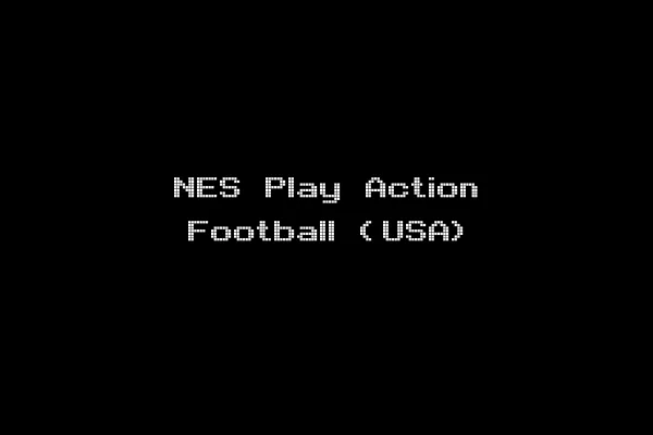 NES Play Action Football (USA)