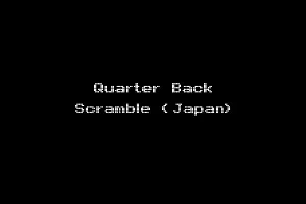 Quarter Back Scramble (Japan)