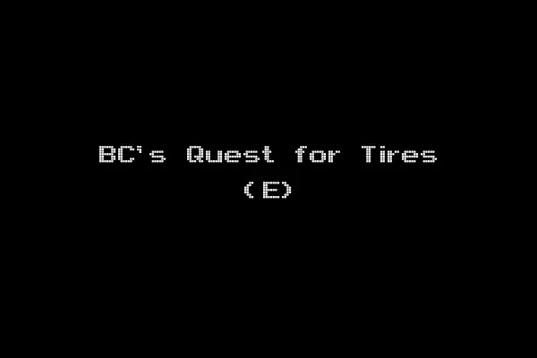 BC's Quest for Tires (E)