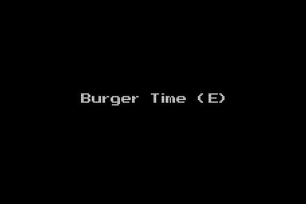 Burger Time (E)