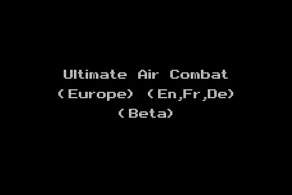 Ultimate Air Combat (Europe) (En,Fr,De) (Beta)