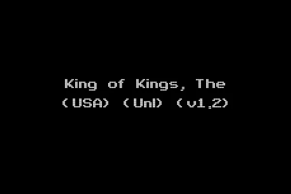 King of Kings, The (USA) (Unl) (v1.2)