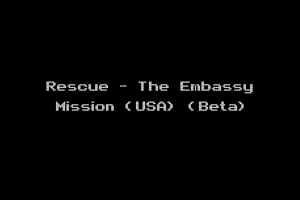 Rescue - The Embassy Mission (USA) (Beta)