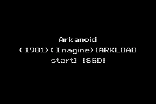 Arkanoid (1981)(Imagine)[ARKLOAD start] [SSD]