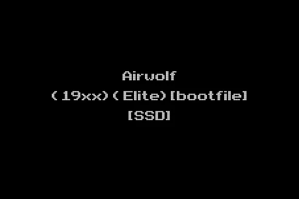 Airwolf (19xx)(Elite)[bootfile] [SSD]