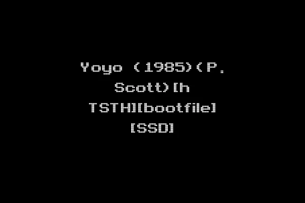 Yoyo (1985)(P. Scott)[h TSTH][bootfile] [SSD]
