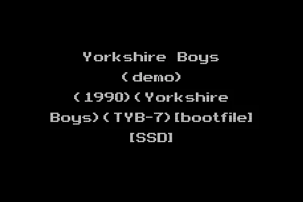 Yorkshire Boys (demo) (1990)(Yorkshire Boys)(TYB-7)[bootfile] [SSD]