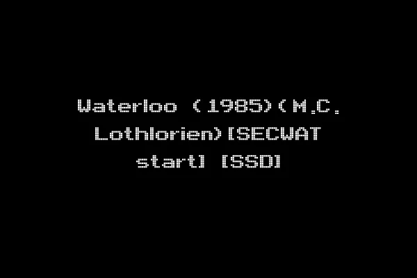 Waterloo (1985)(M.C. Lothlorien)[SECWAT start] [SSD]