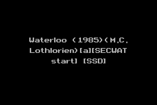 Waterloo (1985)(M.C. Lothlorien)[a][SECWAT start] [SSD]