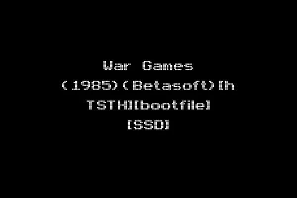 War Games (1985)(Betasoft)[h TSTH][bootfile] [SSD]