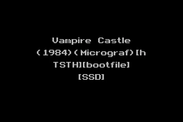 Vampire Castle (1984)(Micrograf)[h TSTH][bootfile] [SSD]