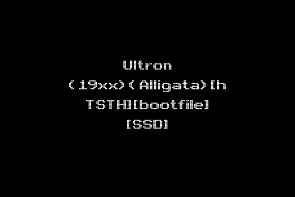Ultron (19xx)(Alligata)[h TSTH][bootfile] [SSD]