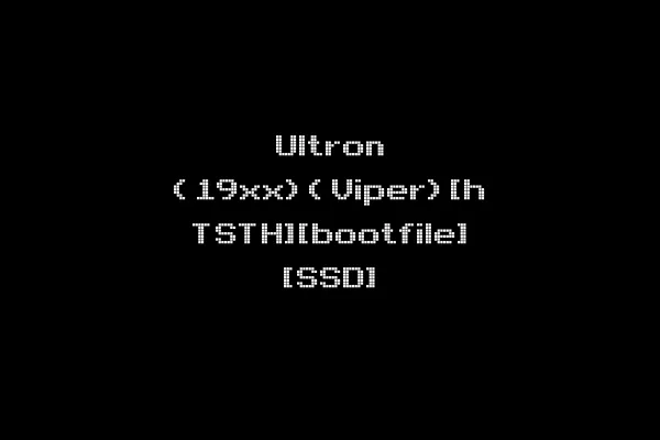 Ultron (19xx)(Viper)[h TSTH][bootfile] [SSD]