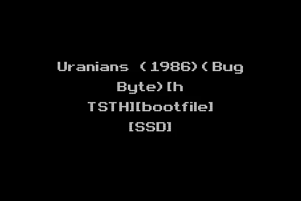 Uranians (1986)(Bug Byte)[h TSTH][bootfile] [SSD]