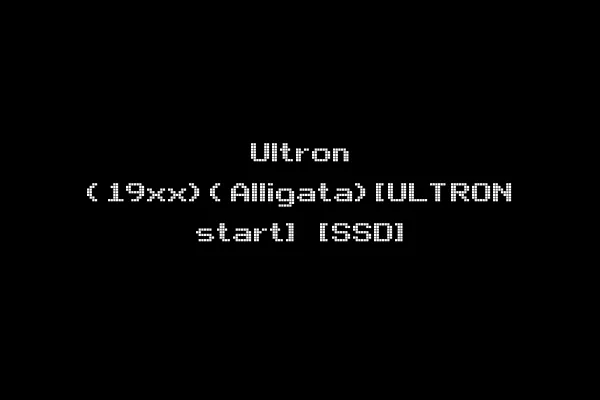 Ultron (19xx)(Alligata)[ULTRON start] [SSD]