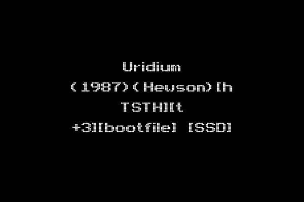 Uridium (1987)(Hewson)[h TSTH][t +3][bootfile] [SSD]