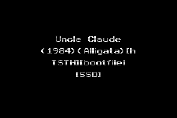 Uncle Claude (1984)(Alligata)[h TSTH][bootfile] [SSD]