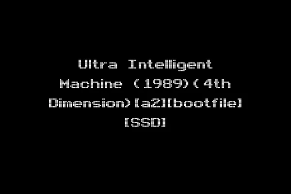 Ultra Intelligent Machine (1989)(4th Dimension)[a2][bootfile] [SSD]