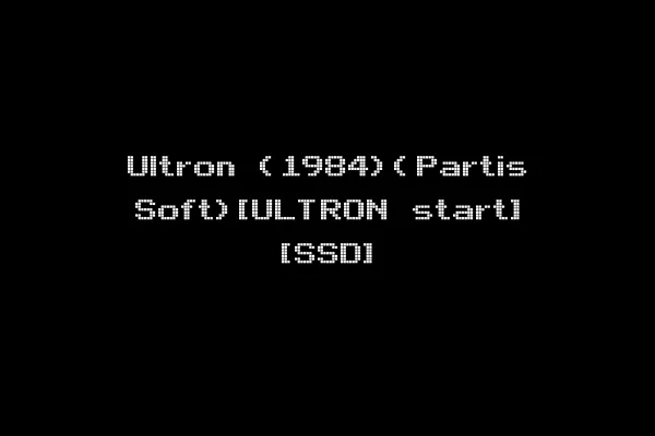 Ultron (1984)(Partis Soft)[ULTRON start] [SSD]