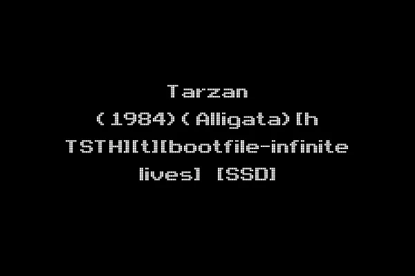 Tarzan (1984)(Alligata)[h TSTH][t][bootfile-infinite lives] [SSD]