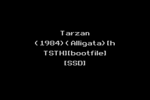 Tarzan (1984)(Alligata)[h TSTH][bootfile] [SSD]