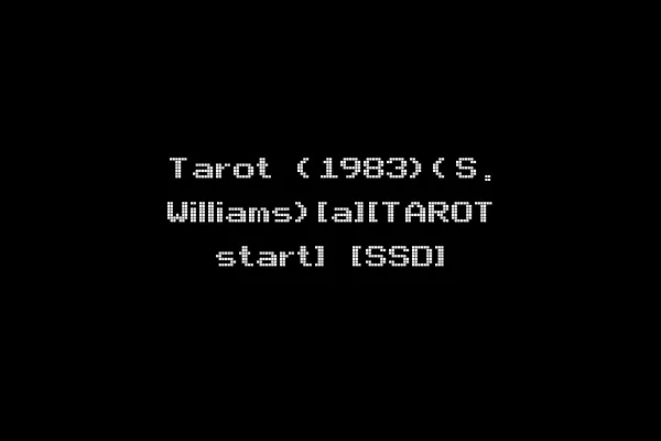 Tarot (1983)(S. Williams)[a][TAROT start] [SSD]
