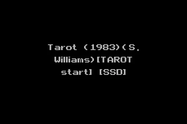 Tarot (1983)(S. Williams)[TAROT start] [SSD]