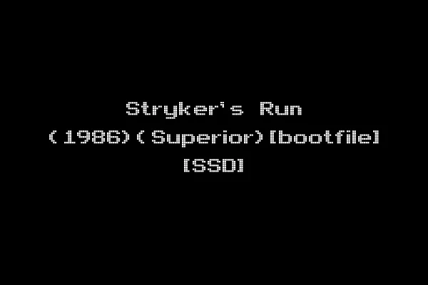 Stryker's Run (1986)(Superior)[bootfile] [SSD]