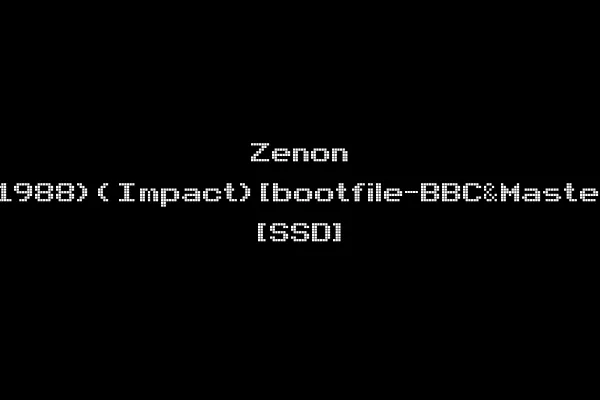 Zenon (1988)(Impact)[bootfile-BBC&Master] [SSD]