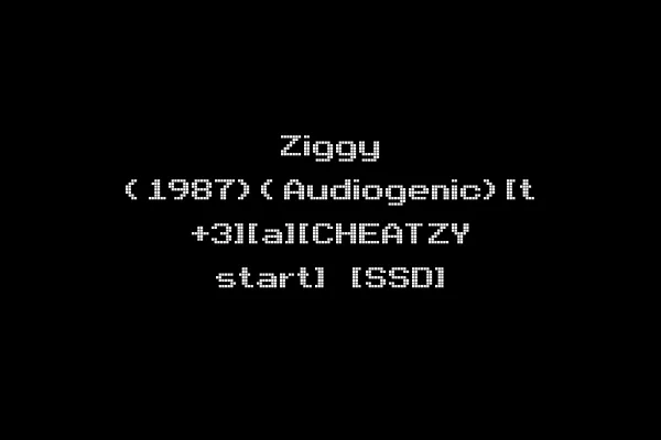 Ziggy (1987)(Audiogenic)[t +3][a][CHEATZY start] [SSD]