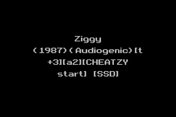 Ziggy (1987)(Audiogenic)[t +3][a2][CHEATZY start] [SSD]