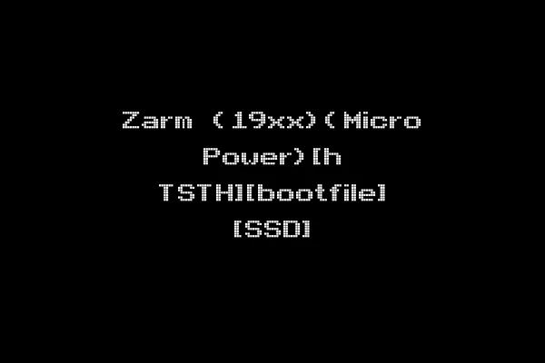 Zarm (19xx)(Micro Power)[h TSTH][bootfile] [SSD]