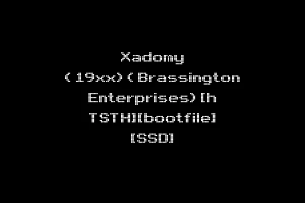 Xadomy (19xx)(Brassington Enterprises)[h TSTH][bootfile] [SSD]