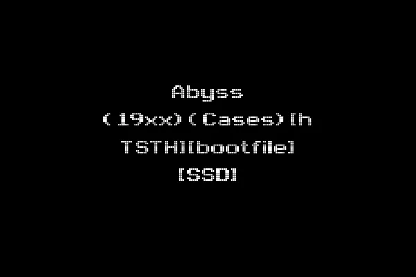 Abyss (19xx)(Cases)[h TSTH][bootfile] [SSD]