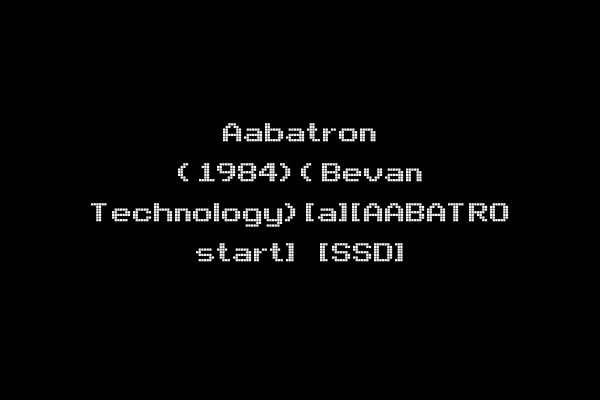 Aabatron (1984)(Bevan Technology)[a][AABATRO start] [SSD]