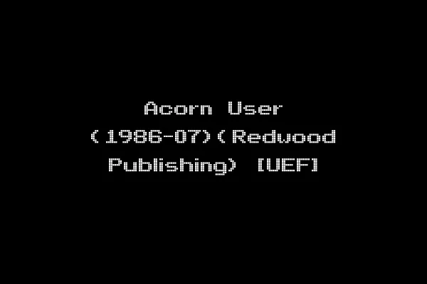 Acorn User (1986-07)(Redwood Publishing) [UEF]