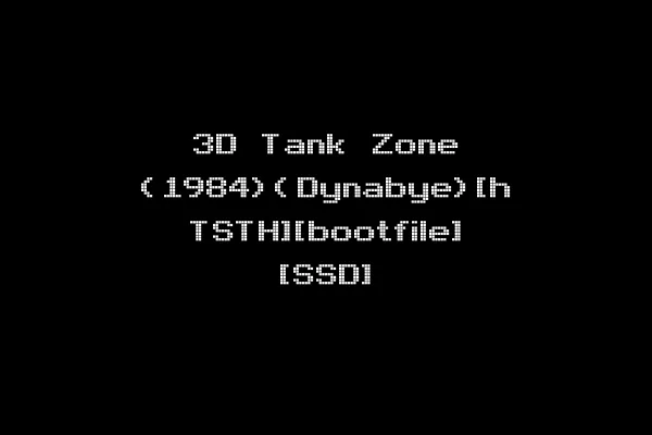 3D Tank Zone (1984)(Dynabye)[h TSTH][bootfile] [SSD]