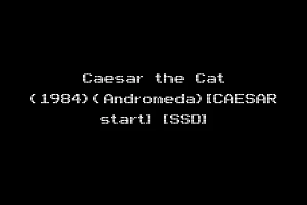 Caesar the Cat (1984)(Andromeda)[CAESAR start] [SSD]