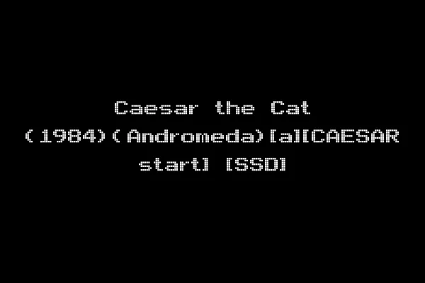 Caesar the Cat (1984)(Andromeda)[a][CAESAR start] [SSD]